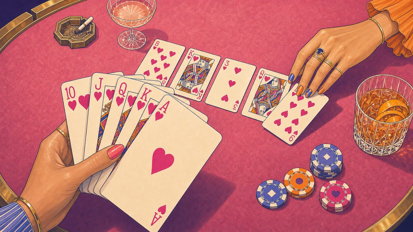 Bunte Spielkarten